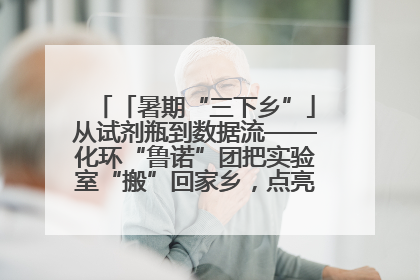 「暑期“三下乡”」从试剂瓶到数据流——化环“鲁诺”团把实验室“搬”回家乡，点亮桑梓求知路