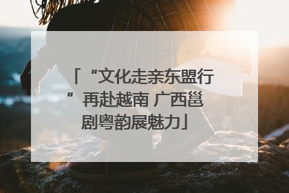 “文化走亲东盟行”再赴越南 广西邕剧粤韵展魅力