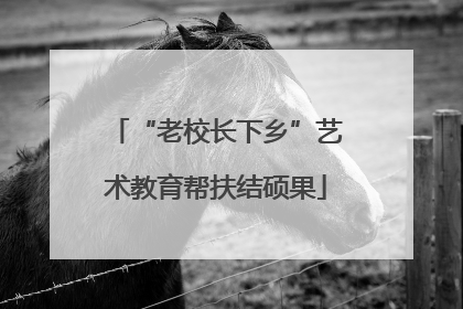 “老校长下乡”艺术教育帮扶结硕果