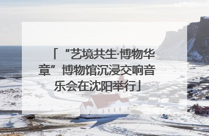 “艺境共生·博物华章”博物馆沉浸交响音乐会在沈阳举行