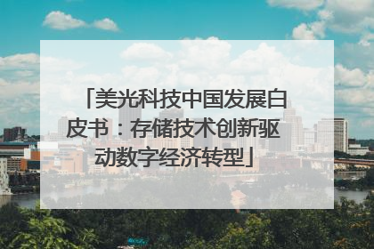 美光科技中国发展白皮书：存储技术创新驱动数字经济转型