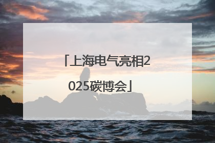 上海电气亮相2025碳博会