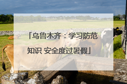 乌鲁木齐：学习防范知识 安全度过暑假