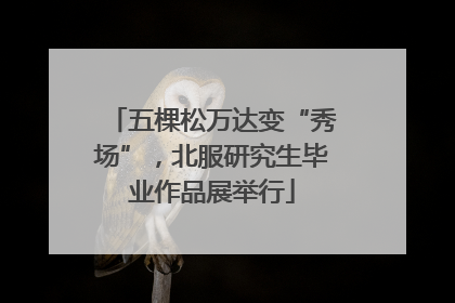 五棵松万达变“秀场”，北服研究生毕业作品展举行