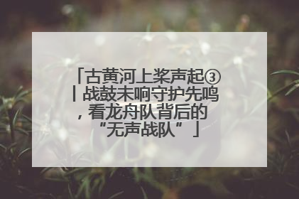 古黄河上桨声起③丨战鼓未响守护先鸣，看龙舟队背后的 “无声战队”