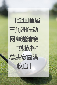 全国首届三角洲行动网咖邀请赛“熊族杯”总决赛圆满收官