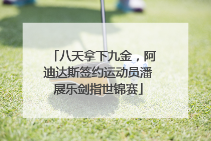 八天拿下九金，阿迪达斯签约运动员潘展乐剑指世锦赛