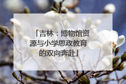 吉林：博物馆资源与小学思政教育的双向奔赴
