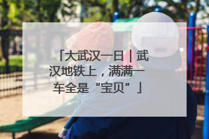 大武汉一日｜武汉地铁上，满满一车全是“宝贝”