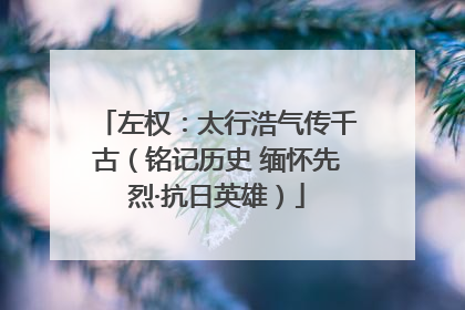 左权：太行浩气传千古（铭记历史 缅怀先烈·抗日英雄）