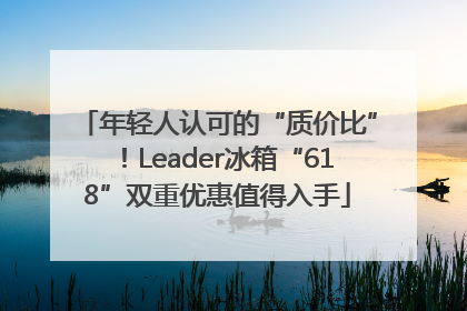 年轻人认可的“质价比”！Leader冰箱“618”双重优惠值得入手