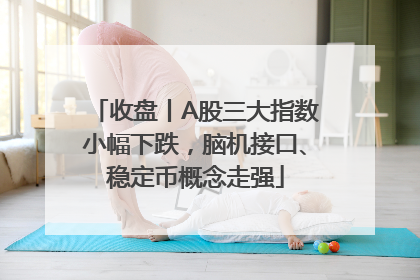 收盘丨A股三大指数小幅下跌，脑机接口、稳定币概念走强