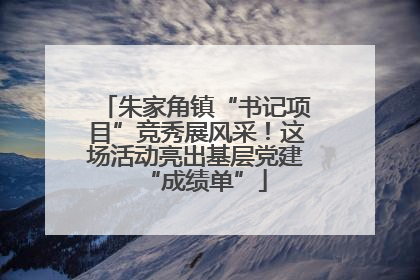 朱家角镇“书记项目”竞秀展风采！这场活动亮出基层党建“成绩单”