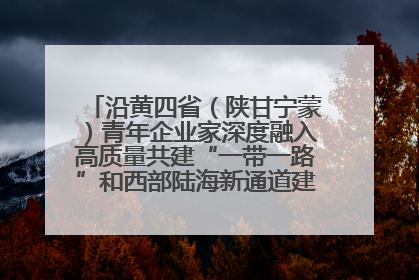 沿黄四省（陕甘宁蒙）青年企业家深度融入高质量共建“一带一路”和西部陆海新通道建设战略合作交流会在甘肃兰州召开