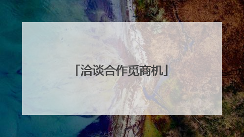 洽谈合作觅商机