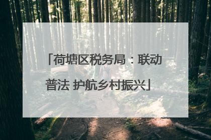 荷塘区税务局：联动普法 护航乡村振兴