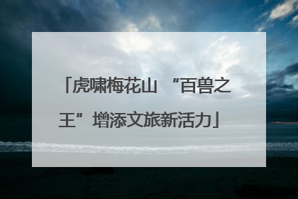 虎啸梅花山 “百兽之王”增添文旅新活力