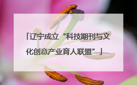 辽宁成立“科技期刊与文化创意产业育人联盟”