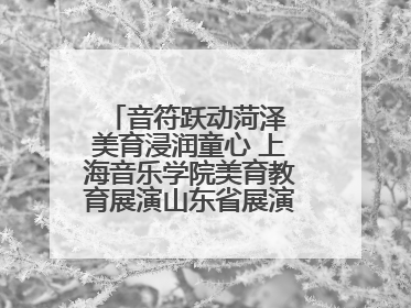 音符跃动菏泽 美育浸润童心 上海音乐学院美育教育展演山东省展演·菏泽站落幕