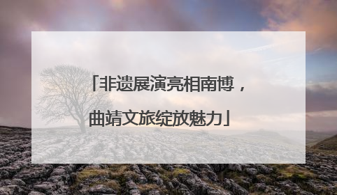 非遗展演亮相南博，曲靖文旅绽放魅力