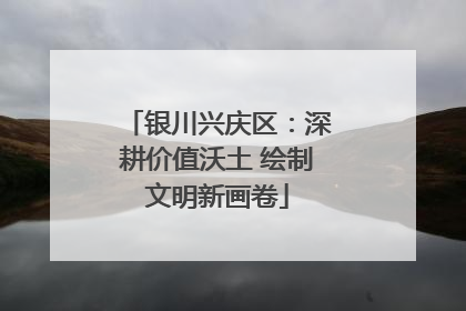 银川兴庆区：深耕价值沃土 绘制文明新画卷