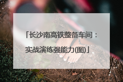 长沙南高铁整备车间：实战演练强能力(图)