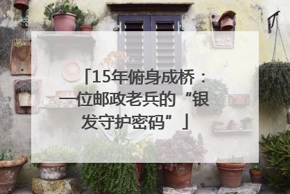 15年俯身成桥：一位邮政老兵的“银发守护密码”