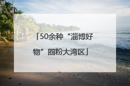 50余种“淄博好物”圈粉大湾区