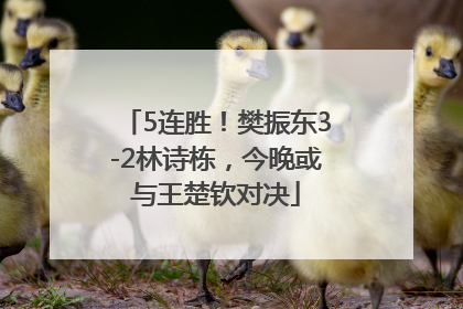 5连胜！樊振东3-2林诗栋，今晚或与王楚钦对决