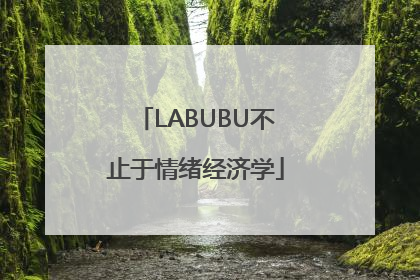 LABUBU不止于情绪经济学